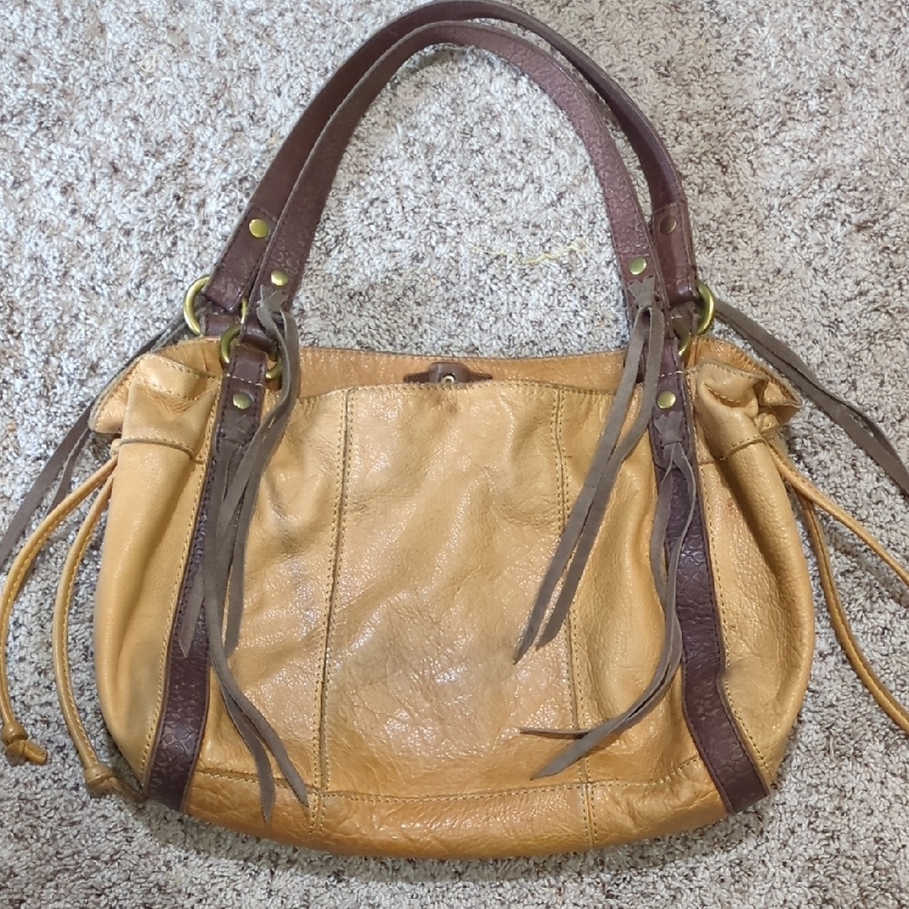 Lucky Brand Vintage Inspired Suede Purse